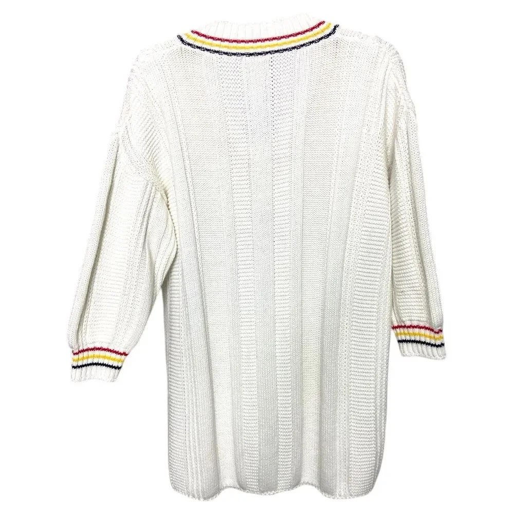 Vintage 80s Mondi Sport knit sweater size M/L